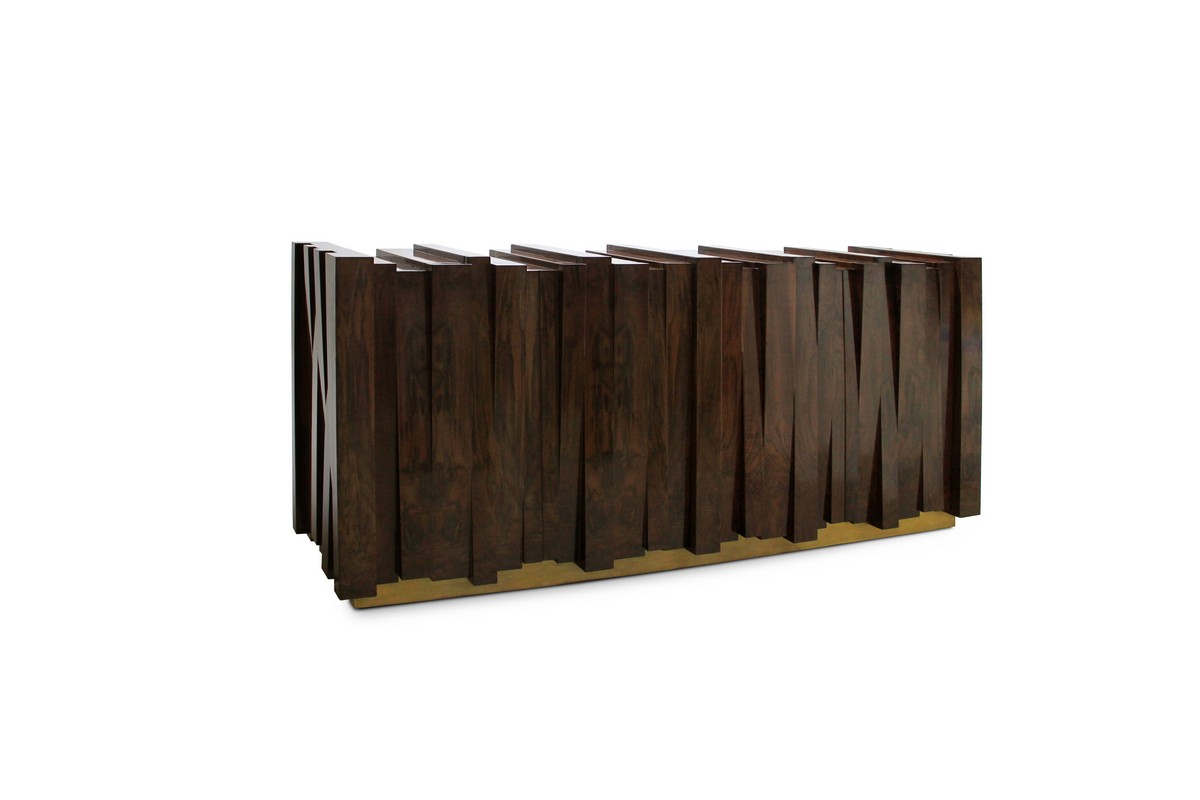 Nazca Sideboard: The Incredible Sideboard Design From Brabbu | They're known for making incredible designs that remind us of nature and it's power. #interiordesign #homeinteriors #sideboards #sideboarddesign #homedecor