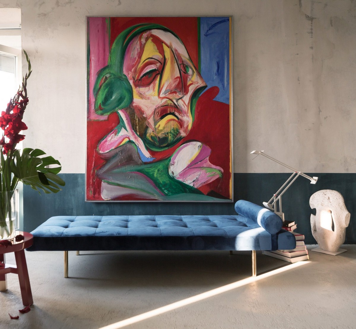 Color and Texture Bring Personality Into Minsk's Workspace | Studio 11 combine industrial finishes with plush furnishings and colorful art to create the interior of Minsk own workspace. #interiordesign #homedecor #moderndecor #colorandtexture