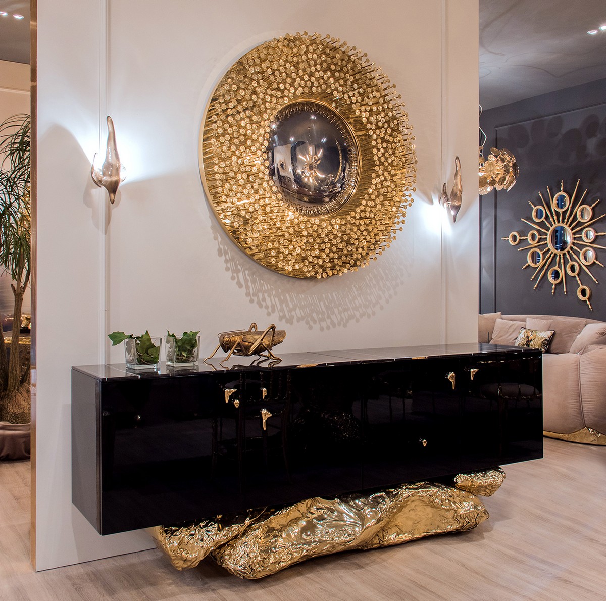 Angra Sideboard: A Fearless Design And A Glamorous Feeling Of Boldness