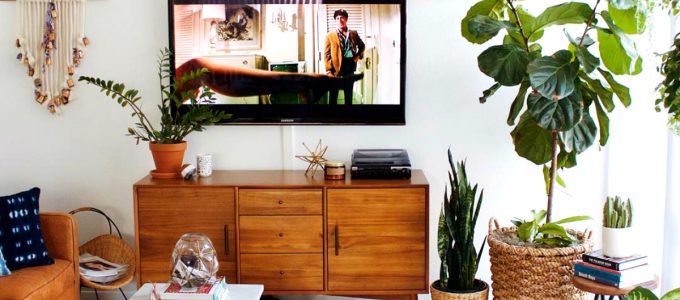 Contemporary Living Rooms With Wooden Sideboards | Today our blog presents you with some incredible designs. #interiordesign #homedecor #sideboards #woodensideboards