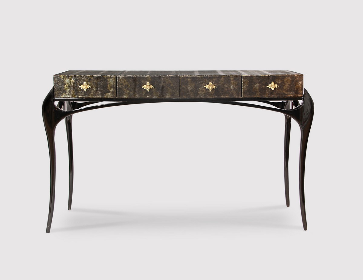 Victorian Console Tables with a Contemporary Vibe