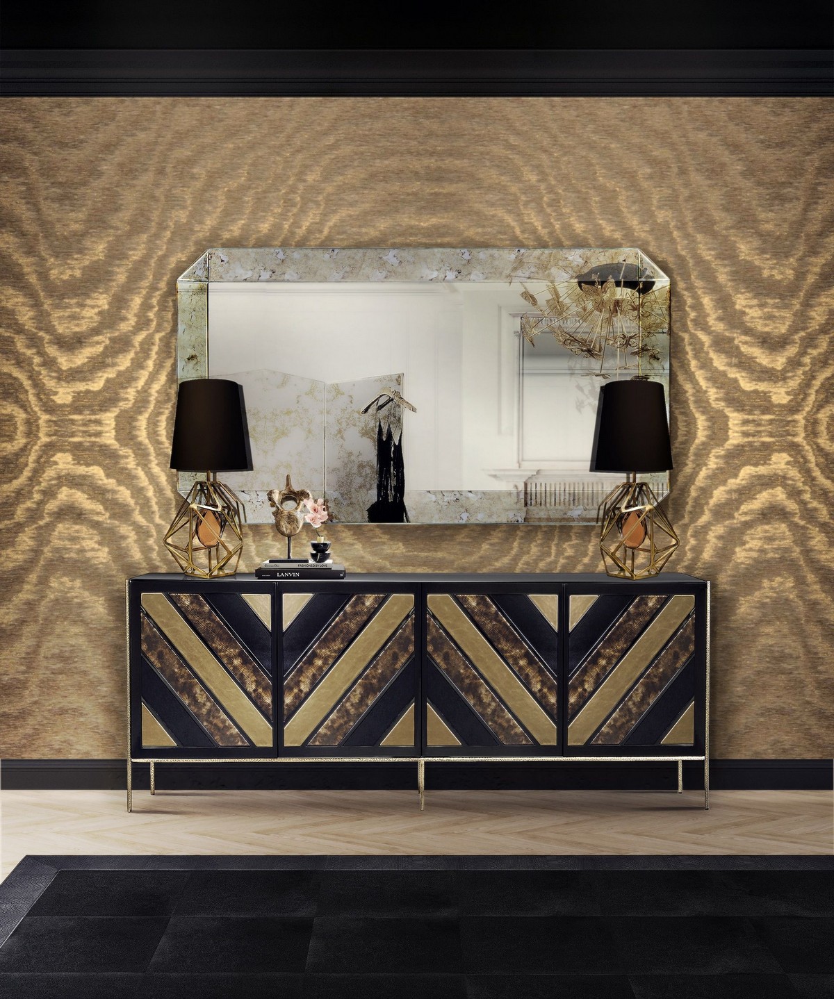 Modern Mirrors To Match Your Living Room Sideboard (Part III)