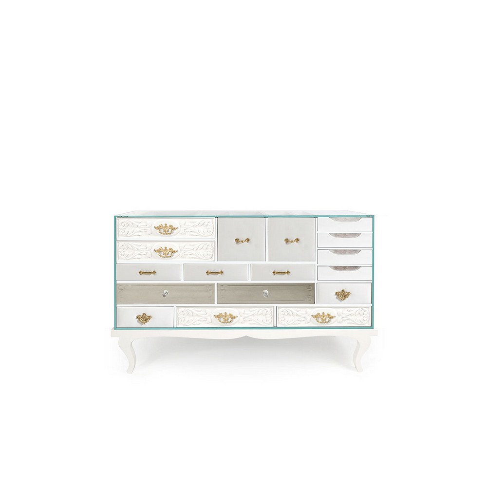 The Color of Purity: Marvelous Luxury Credenzas In White