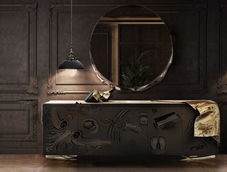 7 Beautiful Mirrors To Match Your Luxury Sideboard