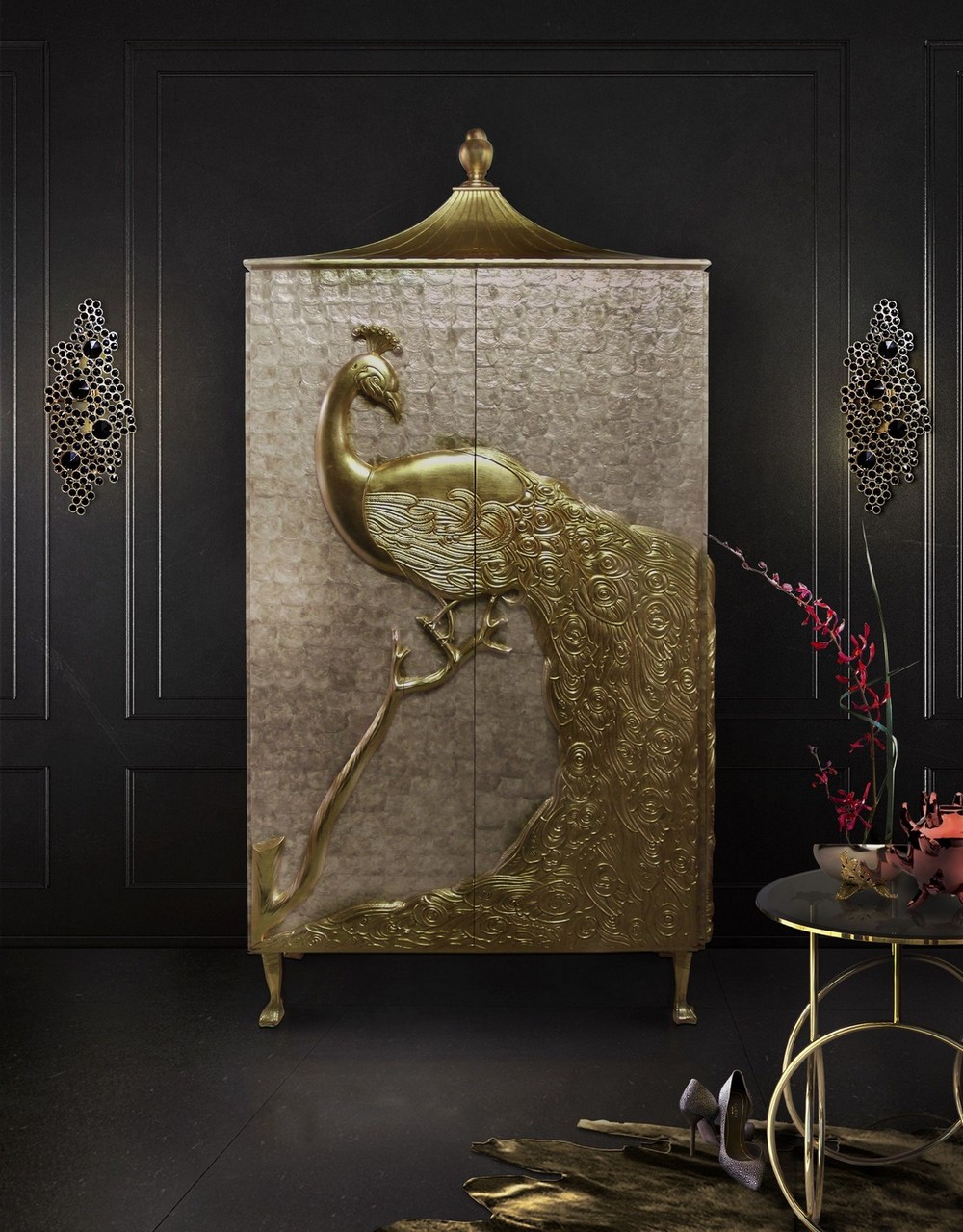 Groundbreaking Cabinet Designs Made For Exclusive Interiors