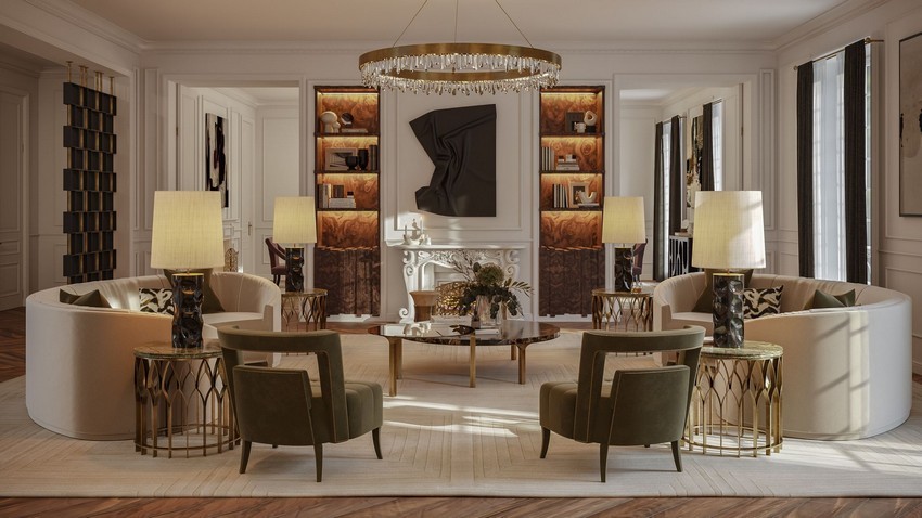 Inspiration: Discover A Contemporary Classic Living Room In Paris